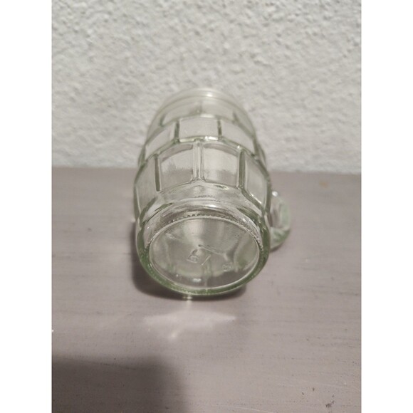 Vintage Anchor Hocking Brick-Style Glass Beer Mug | Grenade Paneled Design | 12 - Picture 5 of 7